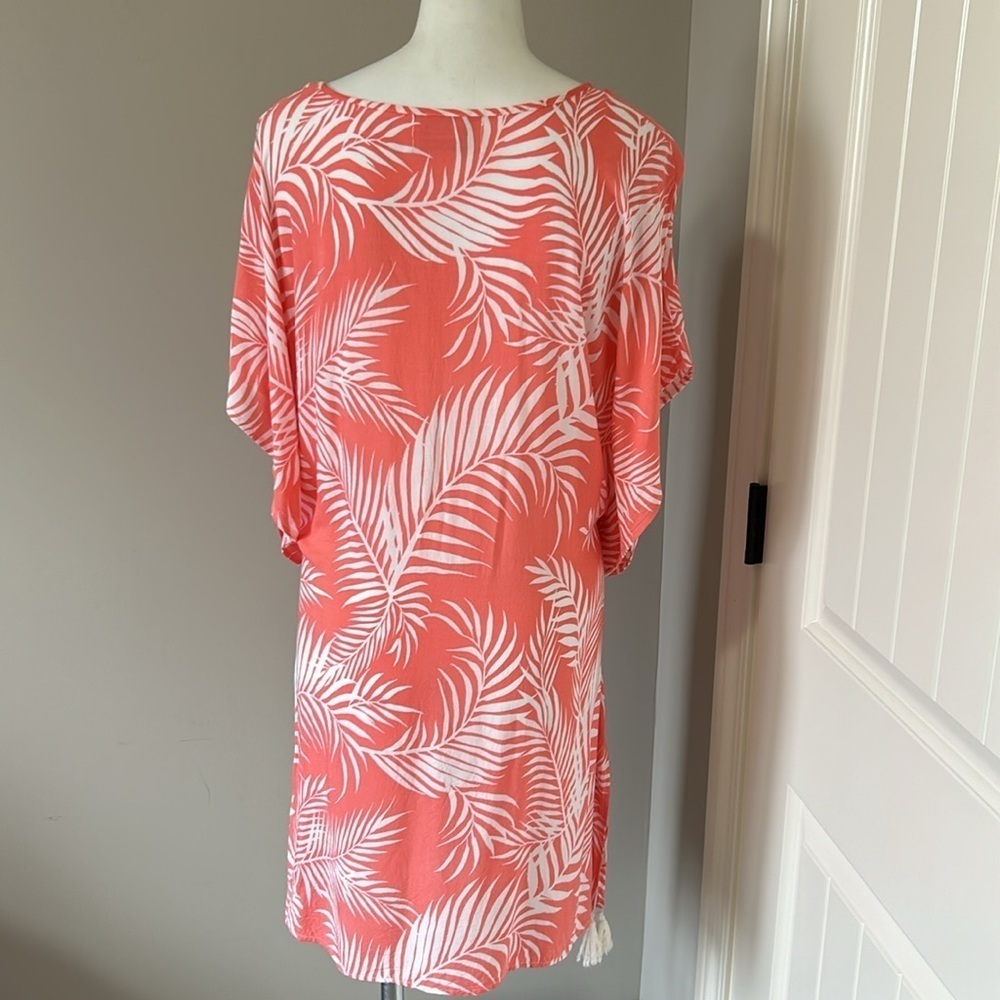 Cleobella Dreamy Sunset Swimsuit Coverup Dress Tropical Print Tassels One Size - Picture 6 of 10